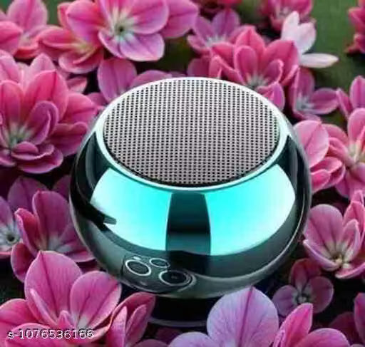 Mini M4 Portable Wireless Bluetooth Speaker – Electroplated Gradient Finish with Built-in Mic & Water Resistance