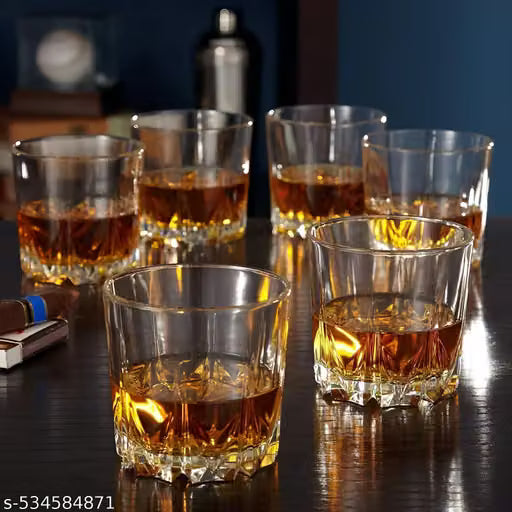 SET OF 6 WATER OR WINE GLASS