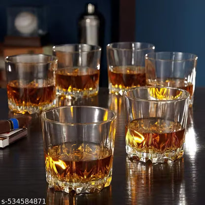 SET OF 6 WATER OR WINE GLASS