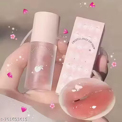 3pc Natural Fruit Extract Moisturizing Lip Oil Set – High-Shine Hydrating & Plumping Gloss Trio